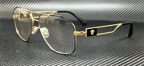 versace eye glasses for men|versace gold frame glasses men's.